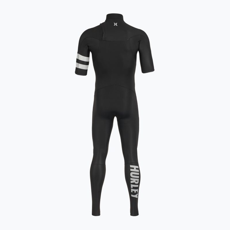 Чоловічий гідрокостюм Hurley Advant 2/2 mm Fullsuit чорний 3
