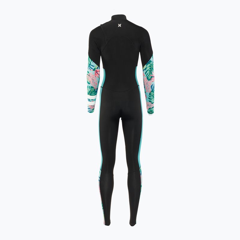 Жіночий гідрокостюм для тропічного плавання Hurley Plus з принтом 4/3 мм Fullsuit java 2