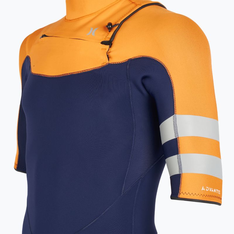 Чоловіча піна для плавання Hurley Advant 2/2 мм Fullsuit прапор синя 4