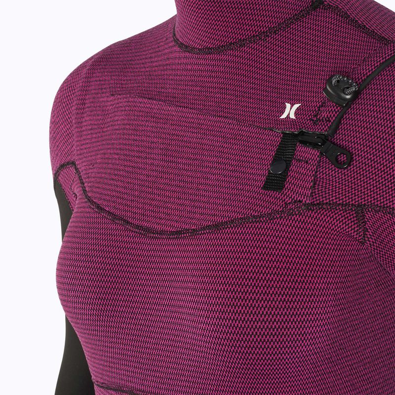 Жіночий гідрокостюм Hurley Plus 3/2 мм Fullsuit малиновий 4