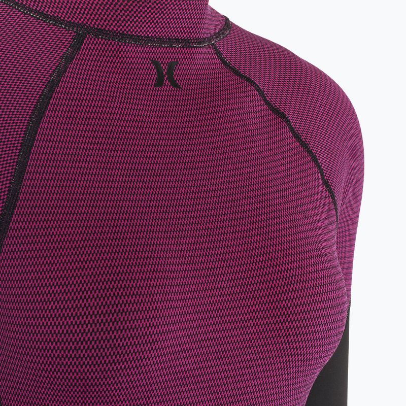 Жіночий гідрокостюм Hurley Advant Texture 2/2 мм Springsuit малиновий 3