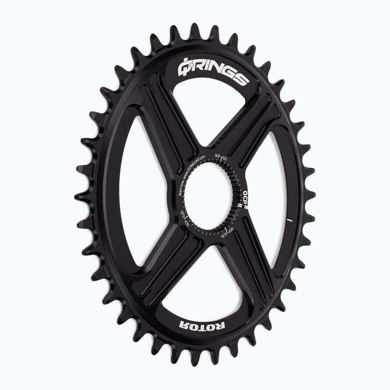Зірка Rotor Q Rings Dm Oval Chainring Mtb чорна C01-036-21010-0
