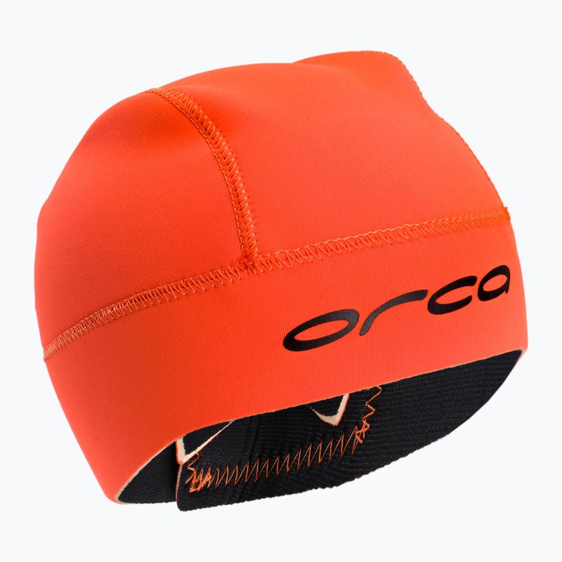 Шапочка для плавання неопренова Orca Swim Hat помаранчева GVBA48