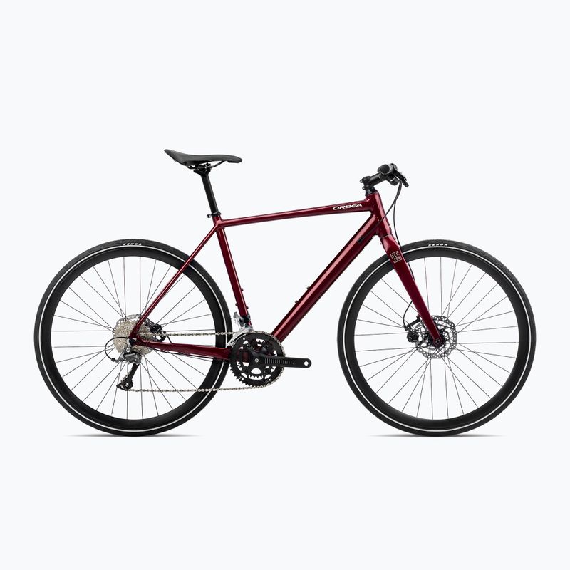 Міський велосипед Orbea Vector 30 2023 металік темно-червоний