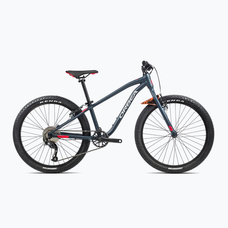 Дитячий велосипед Orbea MX 24 Team 2023 індиго синій яскраво-червоний