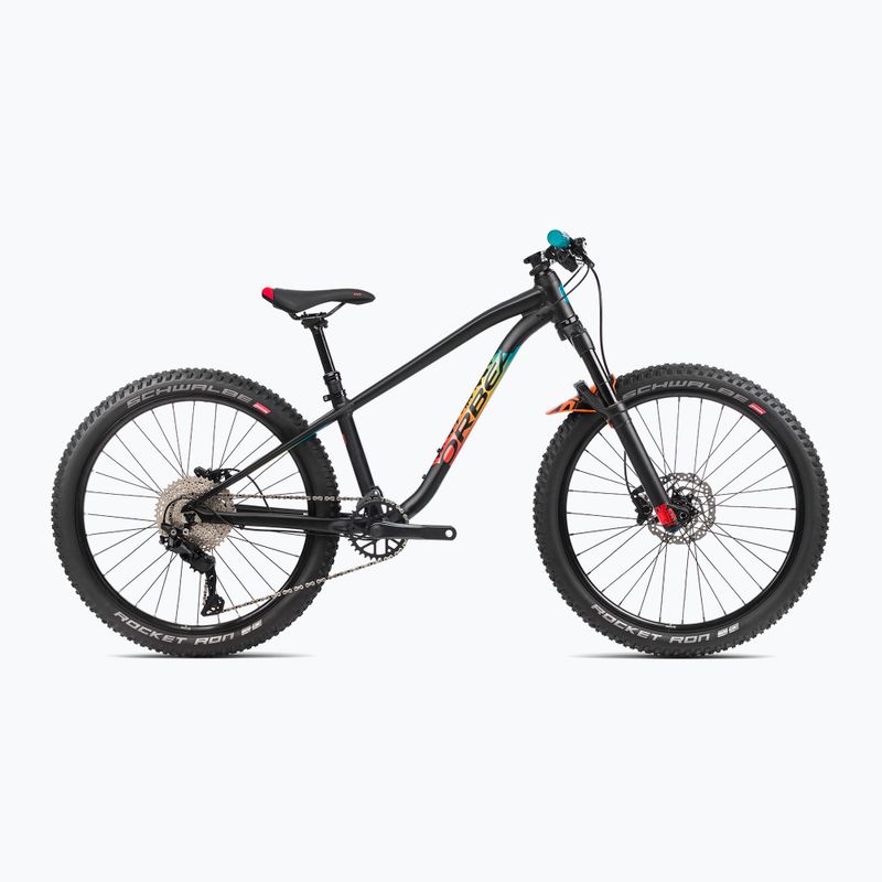 Дитячий велосипед Orbea Laufey 24 H10 2023 чорна веселка