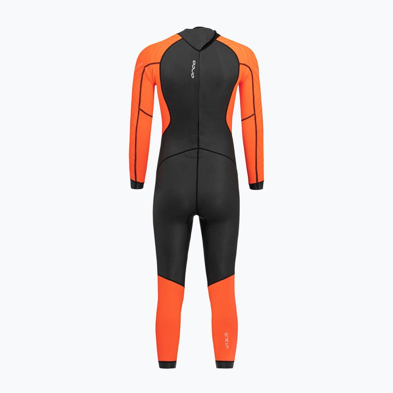 Жіночий гідрокостюм для триатлону Orca Vitalis Openwater Hi Vis чорний 2