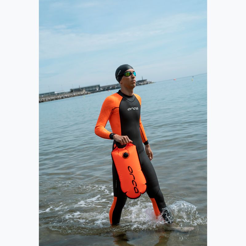 Жіночий гідрокостюм для триатлону Orca Vitalis Openwater Hi Vis чорний 8