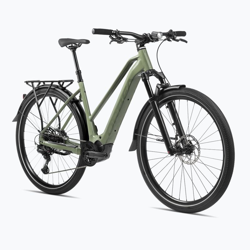 Велосипед електричний Orbea Kemen Mid 40 540Wh 2024 urban green 2