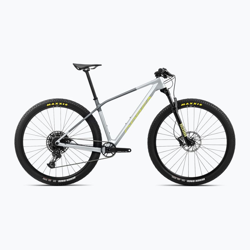 Велосипед гірський Orbea Alma M51 2024 halo silver/shark grey