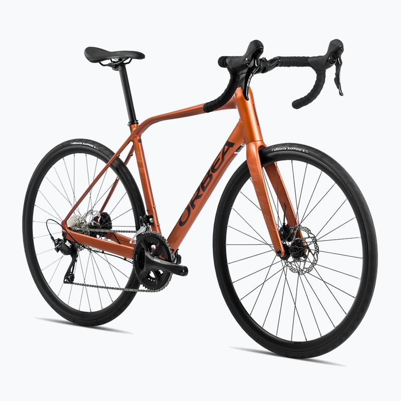 Велосипед шосейний Orbea Avant H60 2024 orange candy/cosmic bronze 2