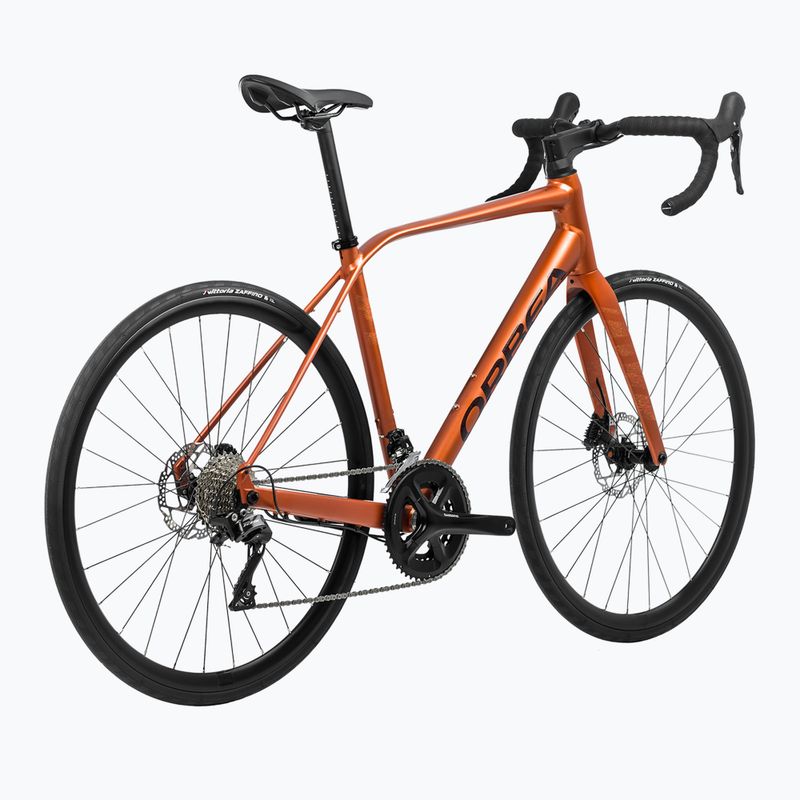 Велосипед шосейний Orbea Avant H60 2024 orange candy/cosmic bronze 3