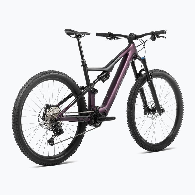 Велосипед електричний Orbea Rise H30 540Wh 2024 metallic mulberry/black 3