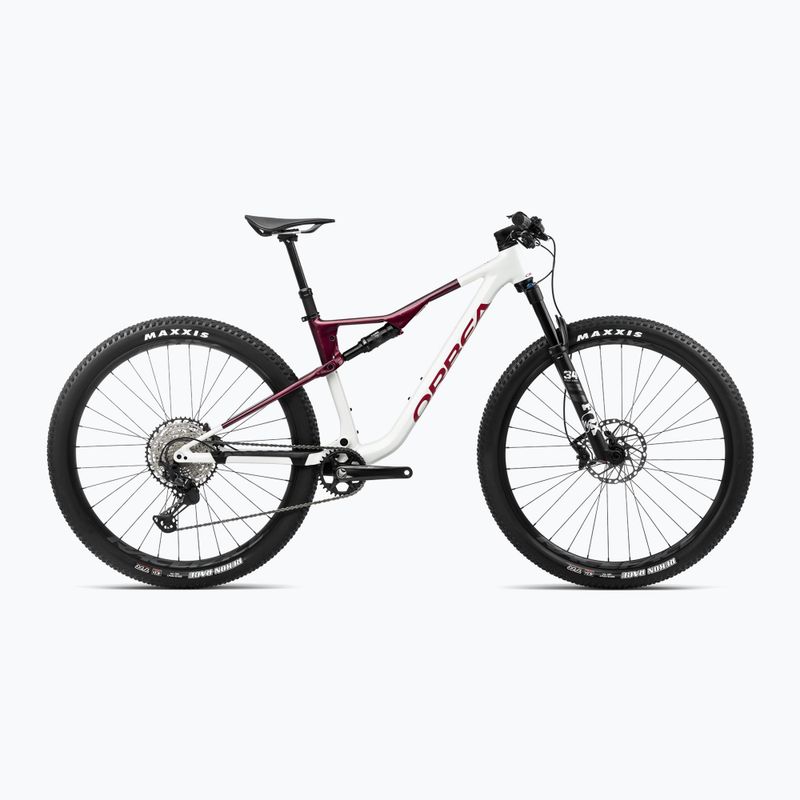 Велосипед гірський Orbea Oiz H10 2024 white chic/shadow coral