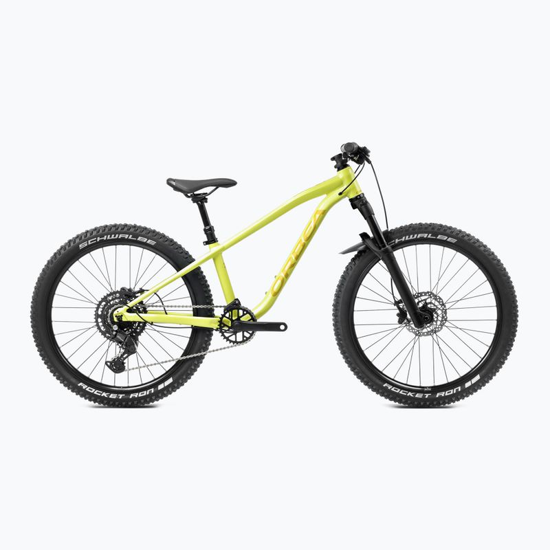 Велосипед дитячий Orbea Laufey 24 H10 2024 lime/yellow