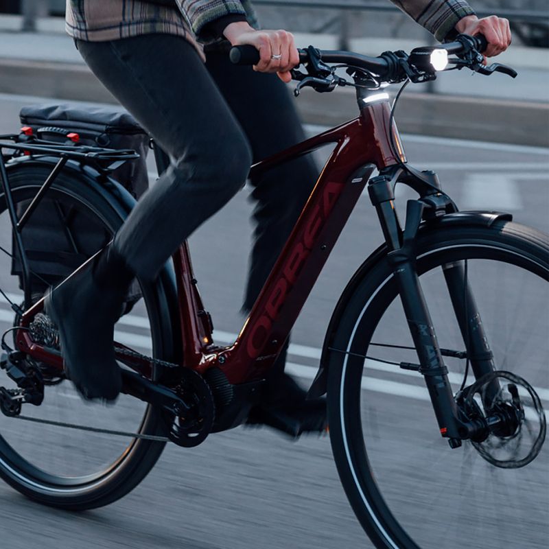 Велосипед електричний Orbea Kemen 40 540Wh 2024 dark red 5