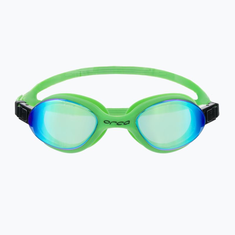 Окуляри для плавання Orca Killa 180º lime green/mirror FVA30010 2