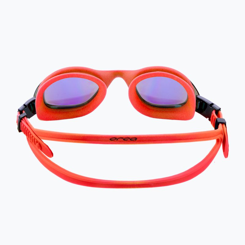 Окуляри для плавання Orca Killa 180º high visibility orange/mirror FVA30054 5
