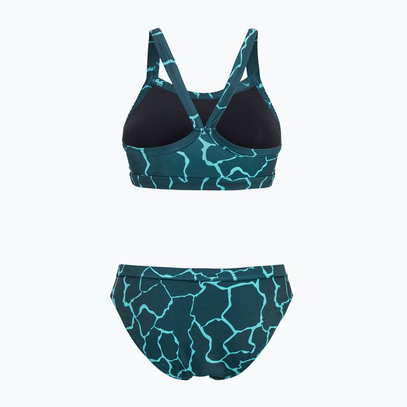 Жіночий роздільний купальник Orca Core Bikini темно-зелений 2