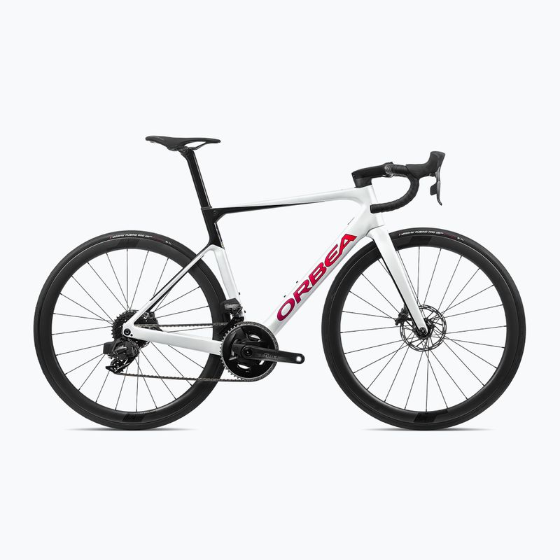 Велосипед шосейний  Orbea M21e LTD PWR білий M12953CM