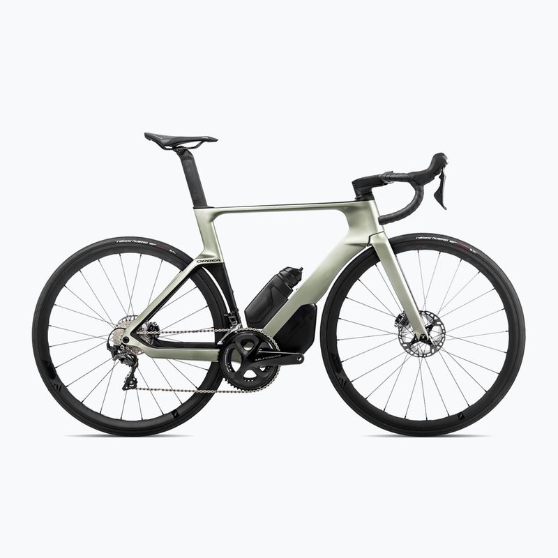 Дорожній велосипед Orbea Orca Aero M20 LTD сріблястий/зелений