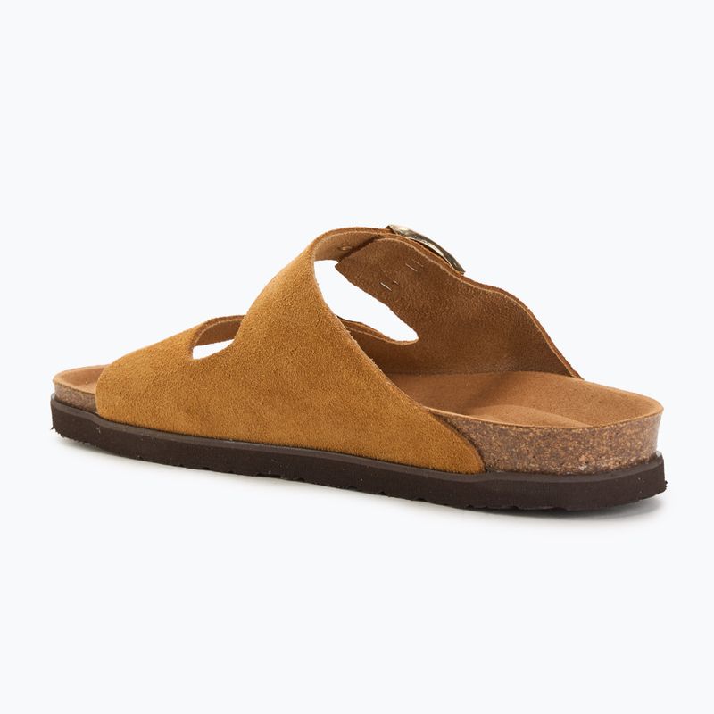 Шльопанці жіночі Genuins Hawaii Velour camel 3