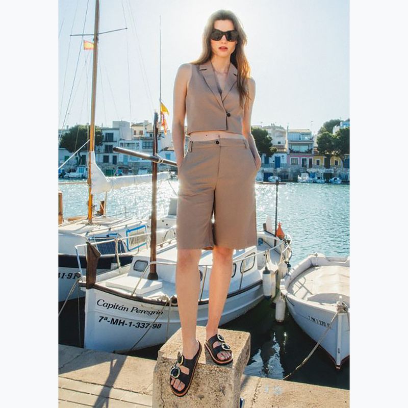 Шльопанці жіночі Genuins Galia Leather Dress black 9