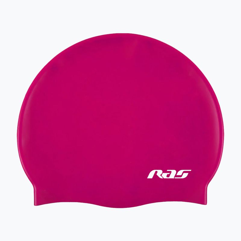 Шапочка для плавання RAS Silicone pink