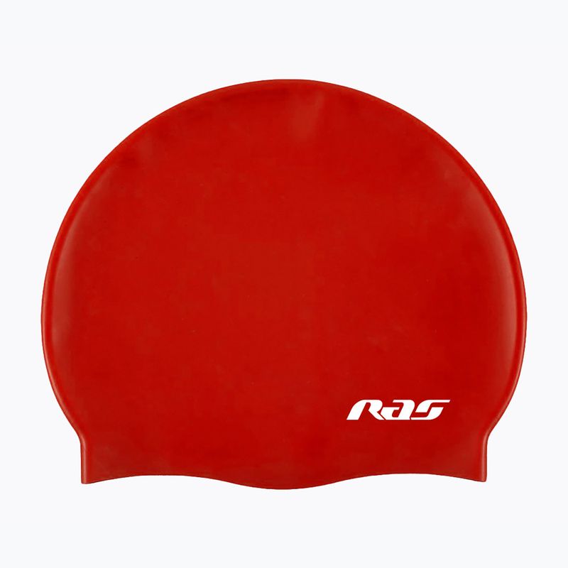 Дитяча шапочка для плавання RAS Silicone red