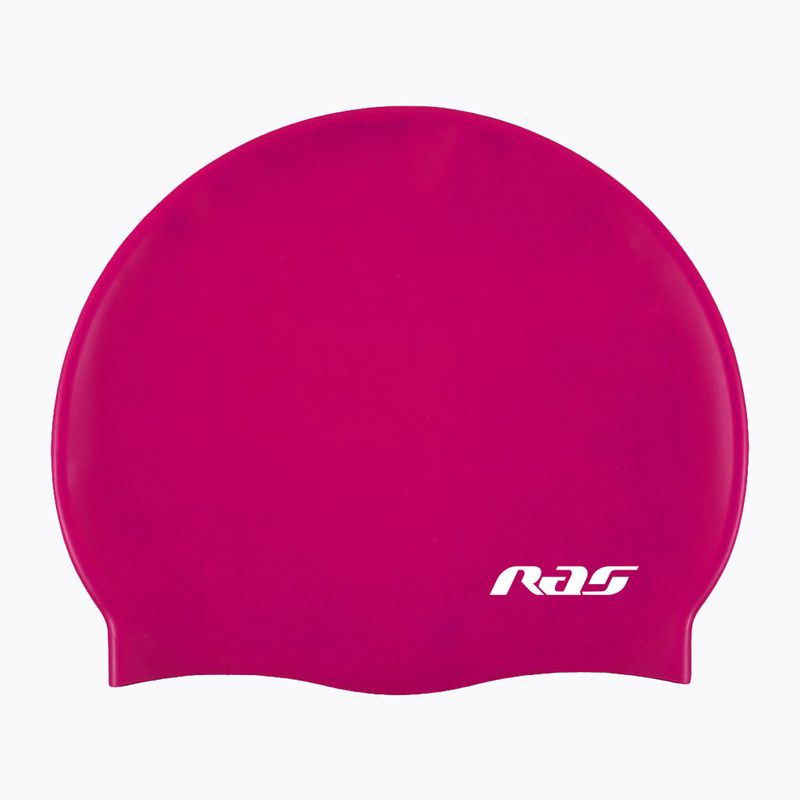 Дитяча шапочка для плавання RAS Silicone pink