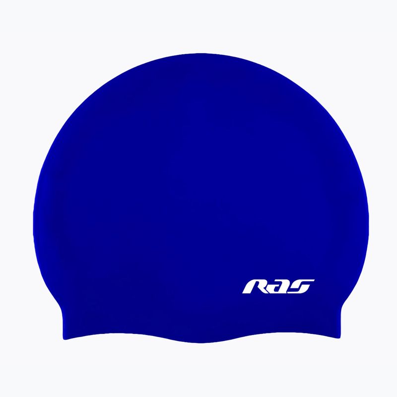Дитяча плавальна шапочка RAS Silicone royal blue