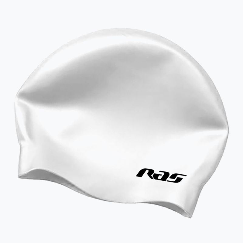 Шапочка для плавання RAS Silicone Volume white
