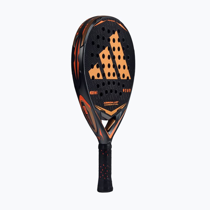 Ракетка для паделя adidas Arrow Hit Carbon CTRL anthracite/orange 2