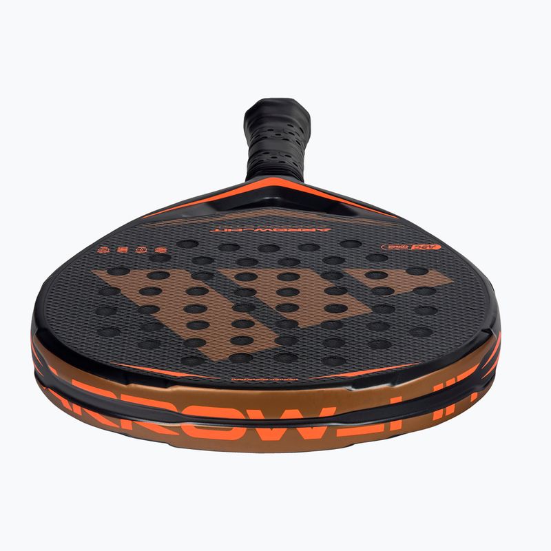 Ракетка для паделя adidas Arrow Hit Carbon CTRL anthracite/orange 4