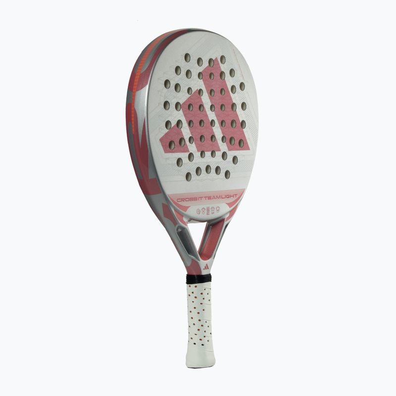 Ракетка для паделя adidas Cross IT Team Light 2026 white/pink 2