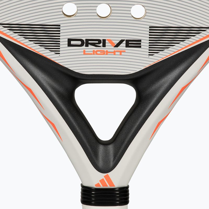 Ракетка для паделю adidas Drive Light 2026 white/orange 5