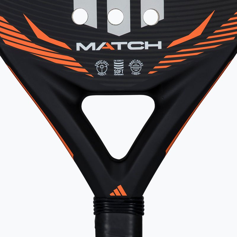 Ракетка для паделю adidas Match 2026 black/orange 5