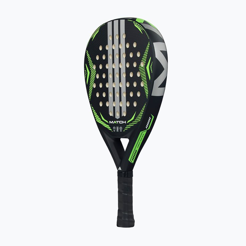 Ракетка для паделю adidas Match 2026 black/lime 3