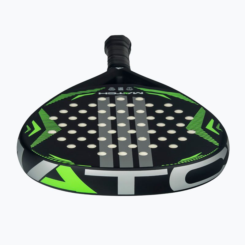 Ракетка для паделю adidas Match 2026 black/lime 4
