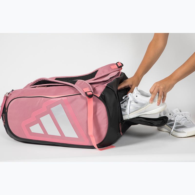 Сумка для паделю adidas Pro Tour Racket Bag 2026 70 л pink/black 7