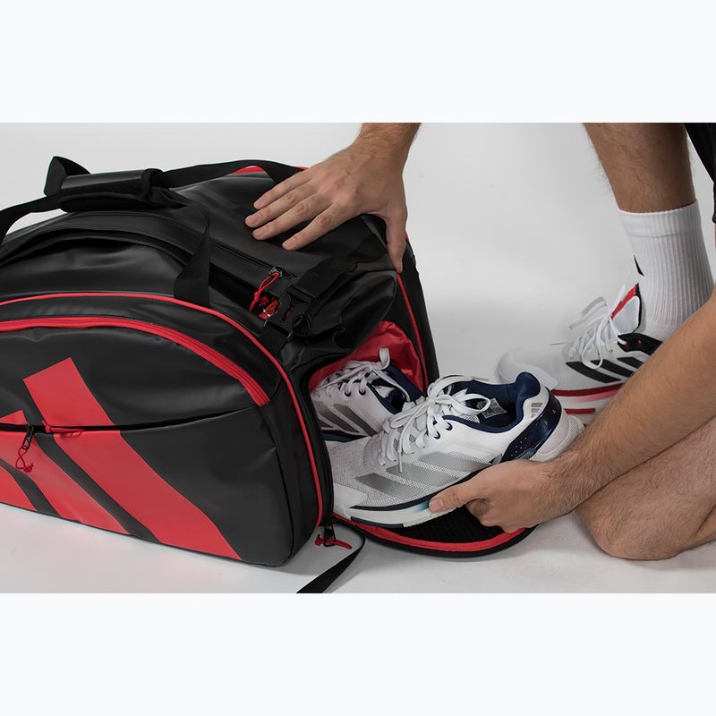 Сумка для паделю adidas Multigame Racket Bag Ale Galán 2026 black/red 7