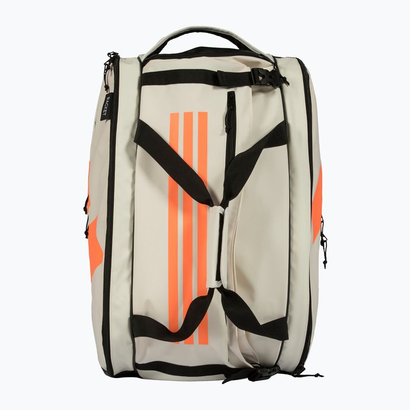 Сумка для паделю adidas Multigame Racket Bag 2026 off white/orange 3