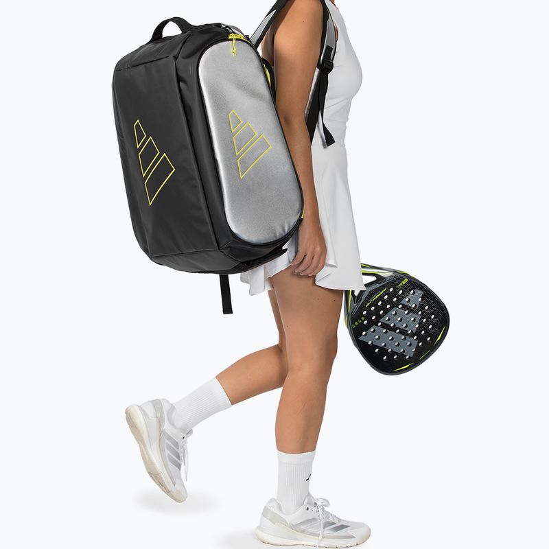 Сумка для паделю adidas Tour Racket Bag 2026 54 л silver/lime 5