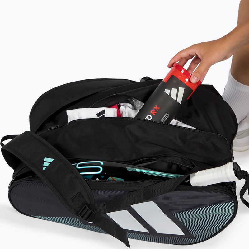 Сумка для паделю adidas Control Racket Bag 2026 black/blue 7