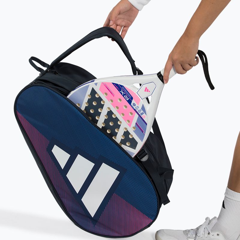 Сумка для паделю adidas Control Racket Bag 2026 blue/pink 6
