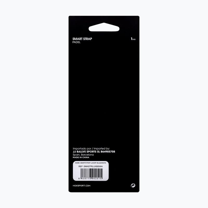 Ремінець на запястя NOX Luxury Smartstrap blue/white 2
