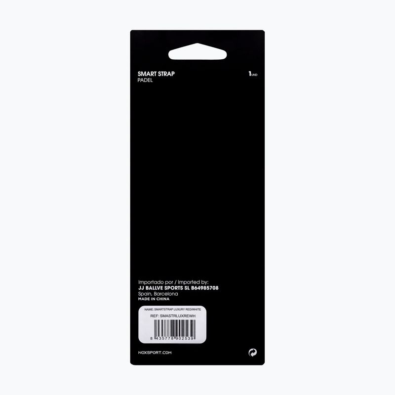Ремінець на запястя NOX Luxury Smartstrap red/white 2