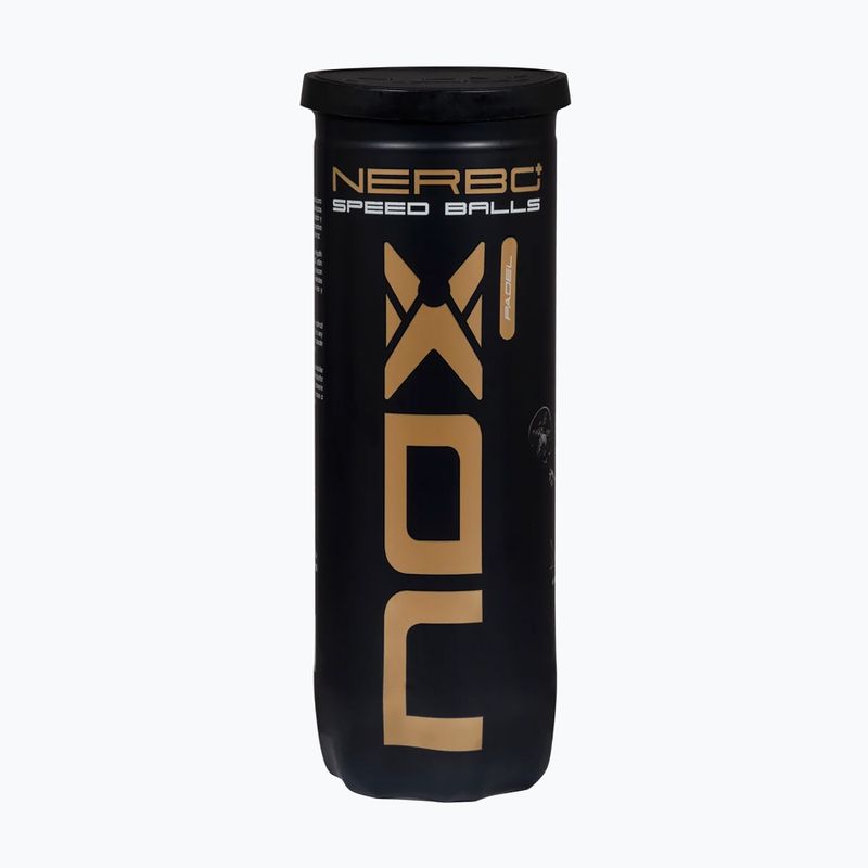 М'ячі для паделю NOX Nerbo Speed 3B 3 pack yellow 3