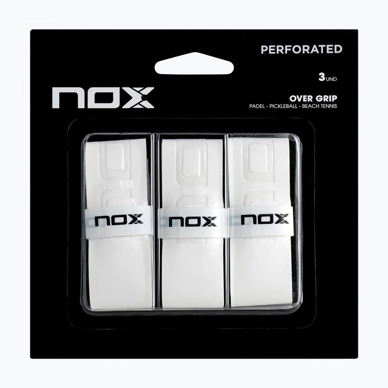 Обмотки для паделя NOX Pro Overgrip 3 pcs. white
