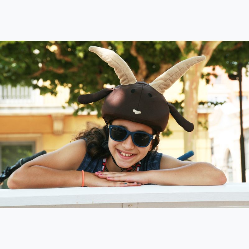 Накладка на шолом  COOLCASC Goat коричнева 18 5